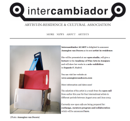 Image for Artist in Residence @ Intercambiador ACART, Madrid