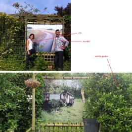 Image for Site-specific installation I made for my parents garden